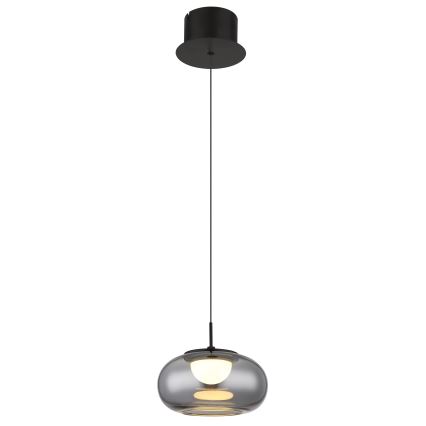 Globo - LED Пендел LED/6W/230V черен