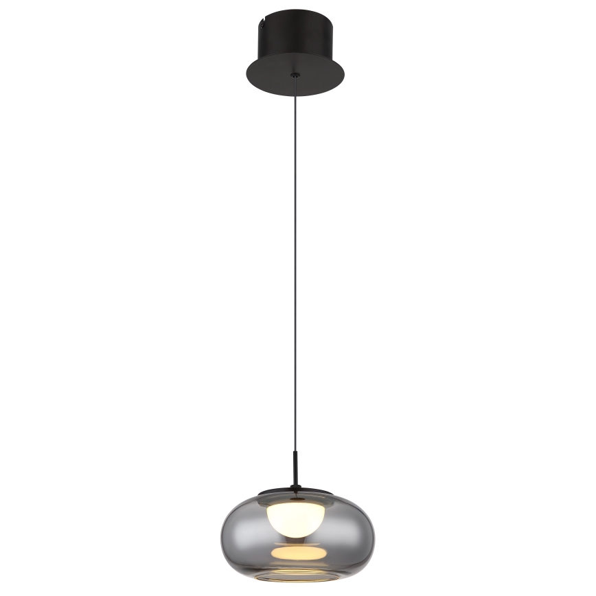 Globo - LED Пендел LED/6W/230V черен