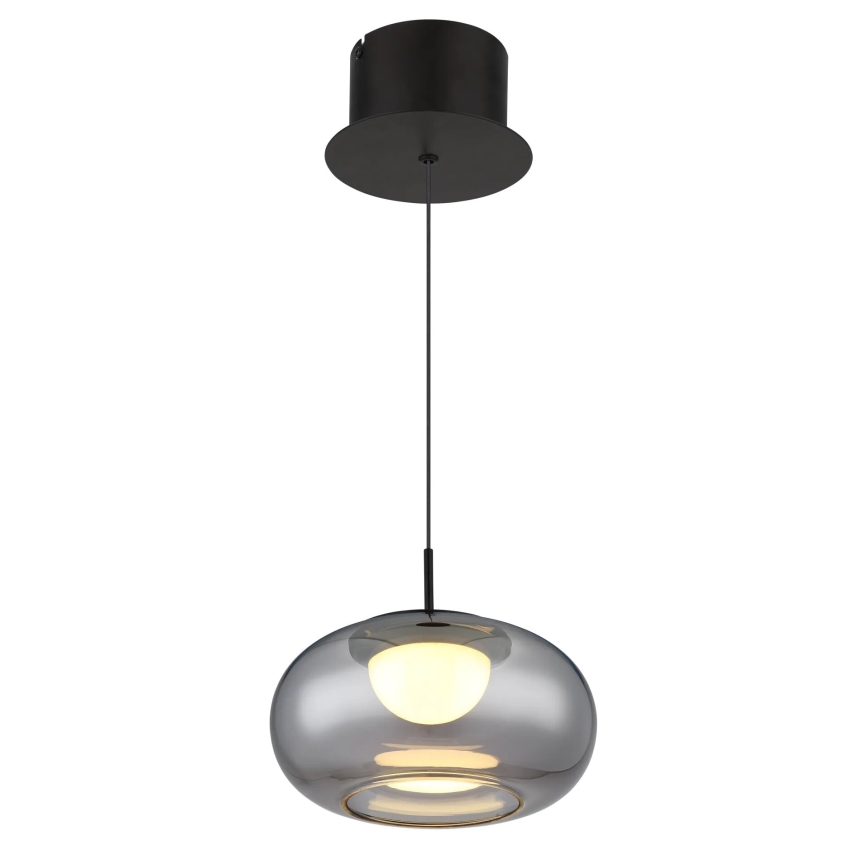 Globo - LED Пендел LED/6W/230V черен