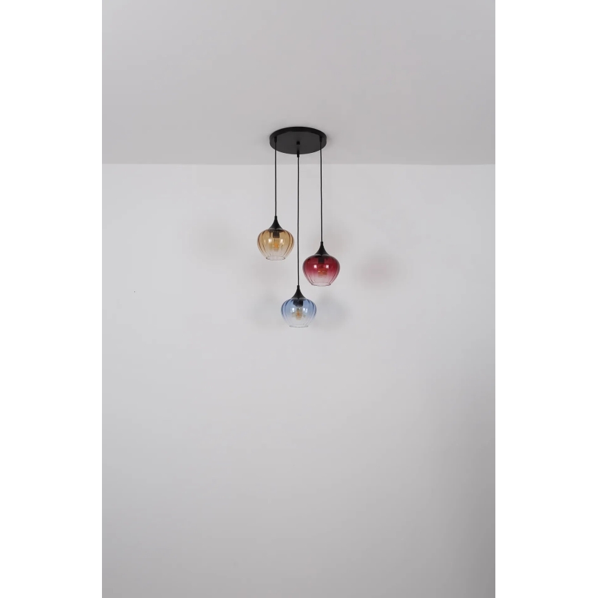 Globo - Пендел 3xE27/60W/230V