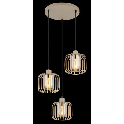 Globo - Полилей на кабел 3xE27/40W/230V