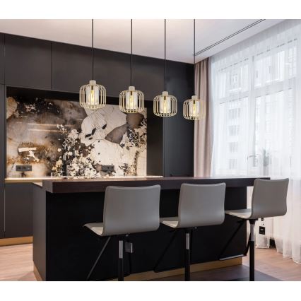 Globo - Полилей на кабел 4xE27/40W/230V