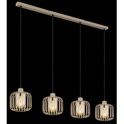 Globo - Полилей на кабел 4xE27/40W/230V