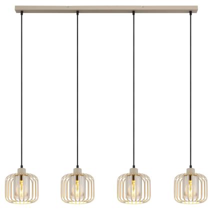 Globo - Полилей на кабел 4xE27/40W/230V