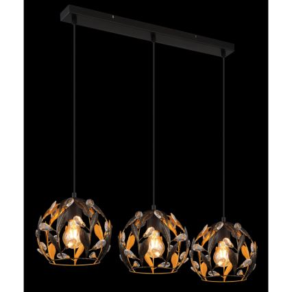 Globo - Полилей на кабел 3xE27/40W/230V