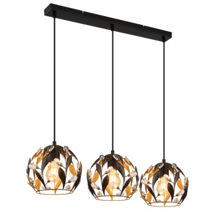 Globo - Полилей на кабел 3xE27/40W/230V