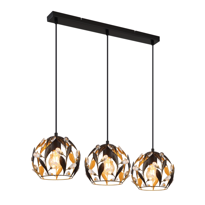 Globo - Полилей на кабел 3xE27/40W/230V