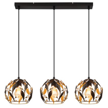 Globo - Полилей на кабел 3xE27/40W/230V