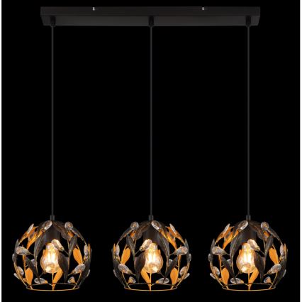 Globo - Полилей на кабел 3xE27/40W/230V