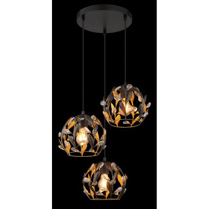 Globo - Пендел 3xE27/40W/230V Ø 41 см