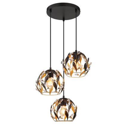 Globo - Пендел 3xE27/40W/230V Ø 41 см