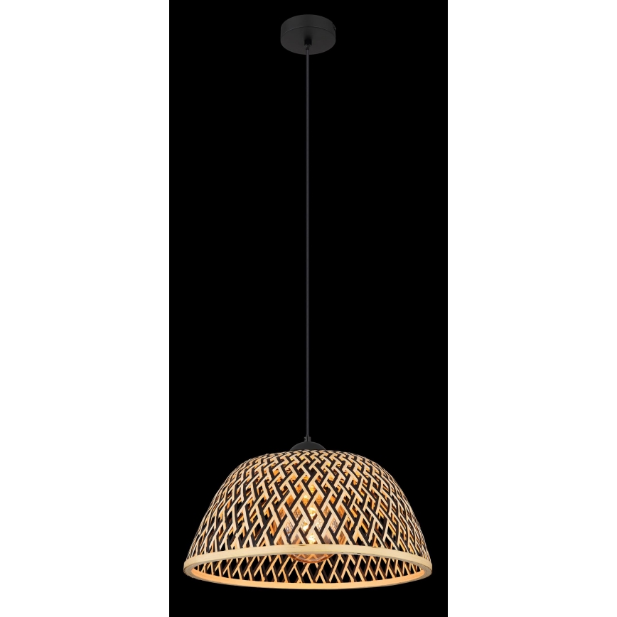 Globo - Пендел 1xE27/15W/230V бамбук