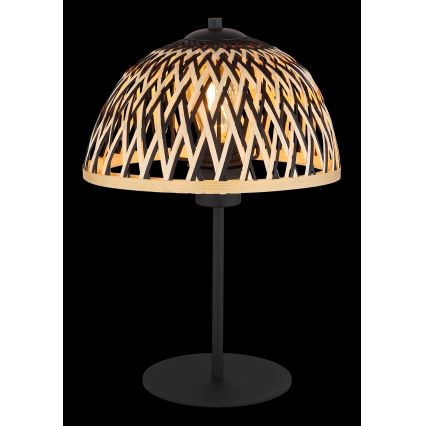 Globo - Настолна лампа 1xE27/15W/230V бамбук