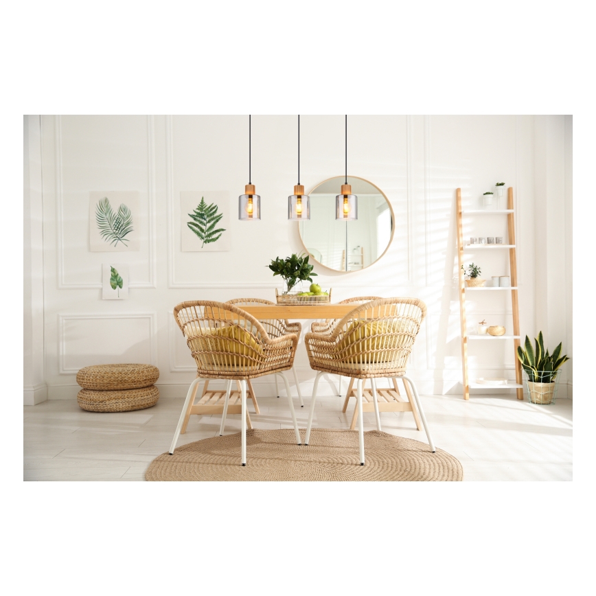 Globo - Полилей на кабел 3xE27/25W/230V