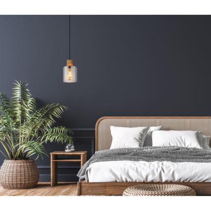 Globo - Люстра на кабел, 1xE27/25W/230V, Ø 12 см