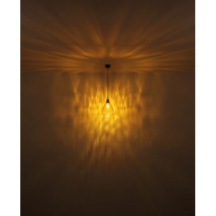 Globo - Пендел 1xE27/60W/230V Ø 21 см оранжев