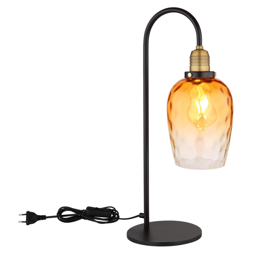 Globo - Настолна лампа 1xE27/60W/230V оранжев
