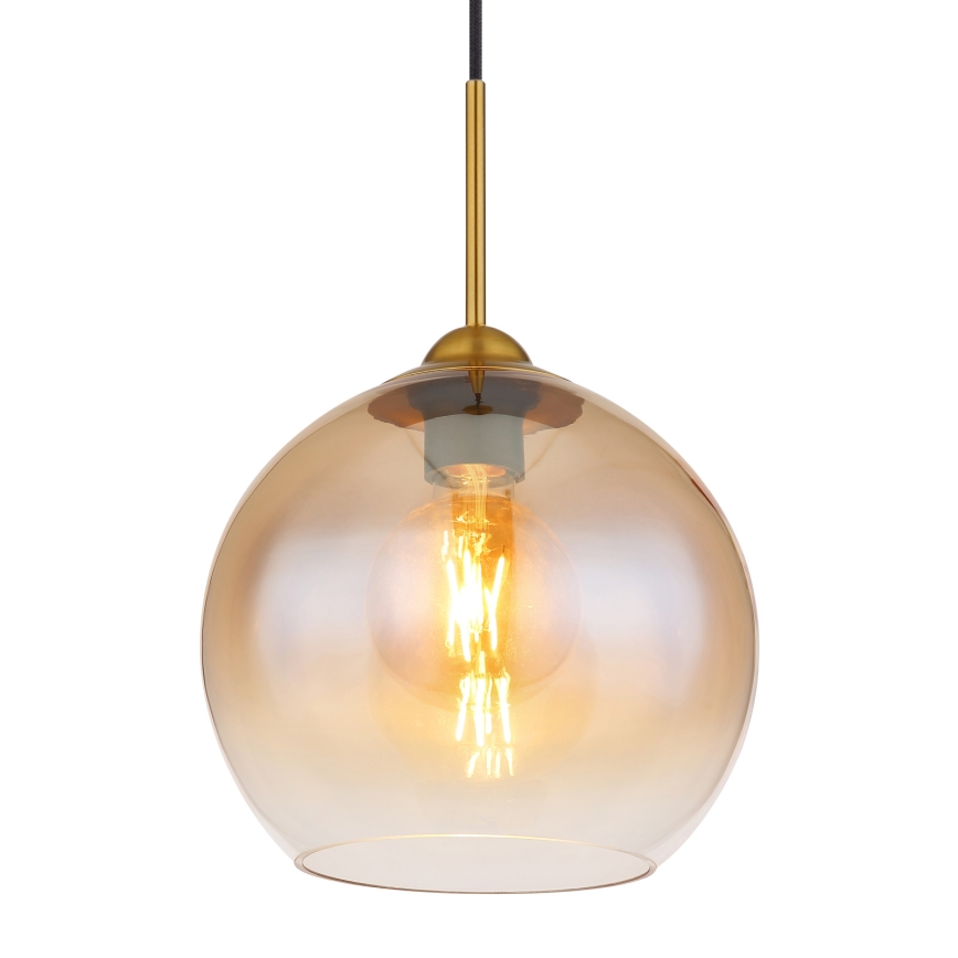 Globo - Висяща лампа на кабел 1xE27/60W/230V месинг