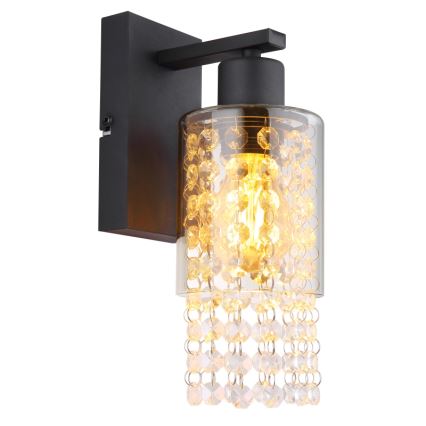 Globo - Аплик 1xE27/40W/230V черен