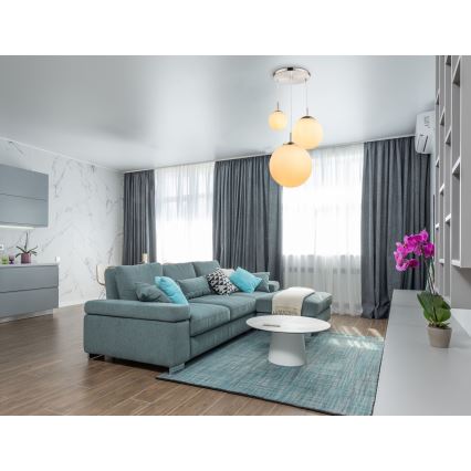 Globo - Полилей на верижка 3xE27/60W/230V