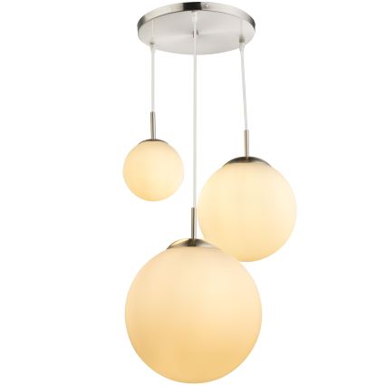 Globo - Полилей на верижка 3xE27/60W/230V