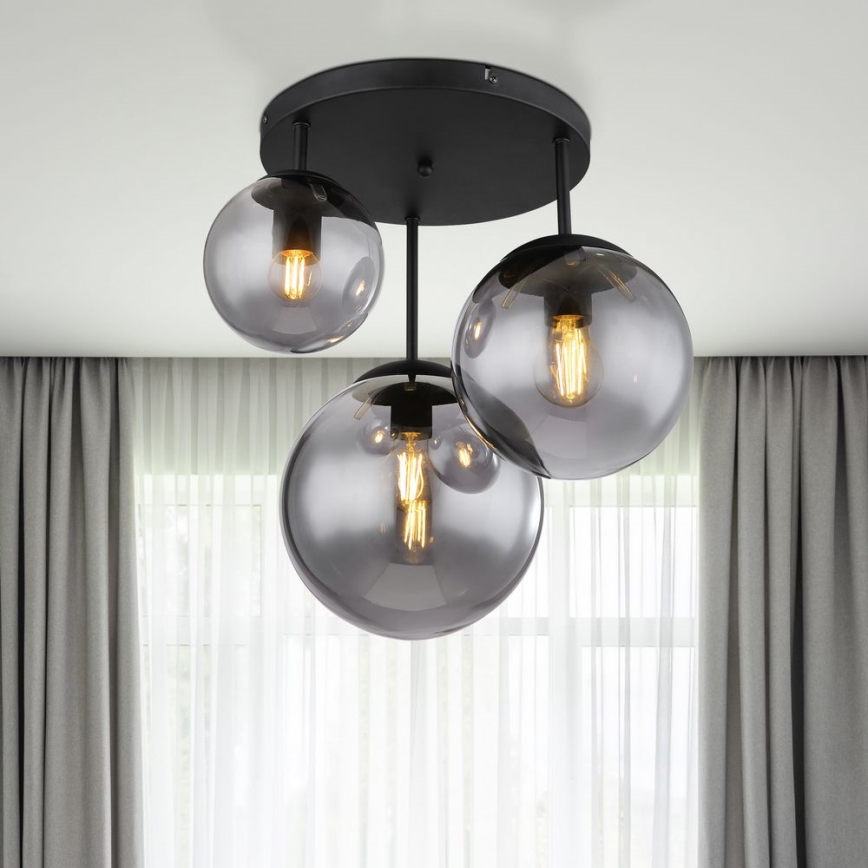 Globo - Полилей за повърхностен монтаж 3xE27/60W/230V