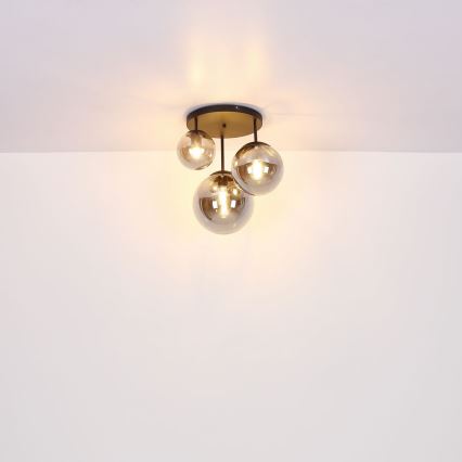 Globo - Полилей за повърхностен монтаж 3xE27/60W/230V
