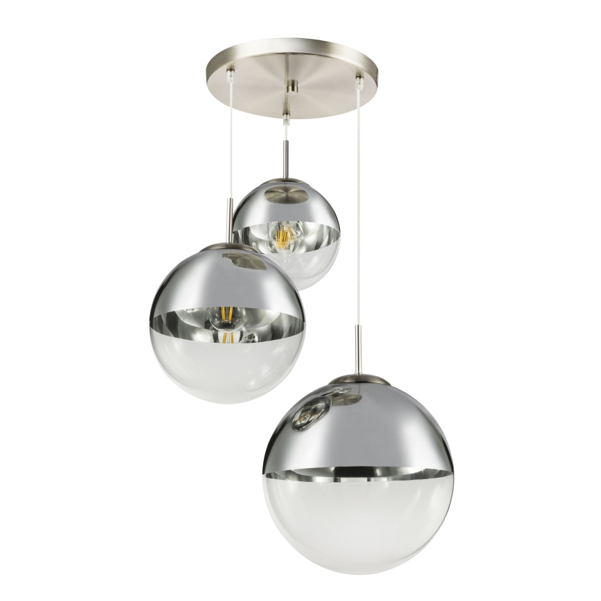 Globo - Пендел 3xE27/40W/230V Ø 51 см