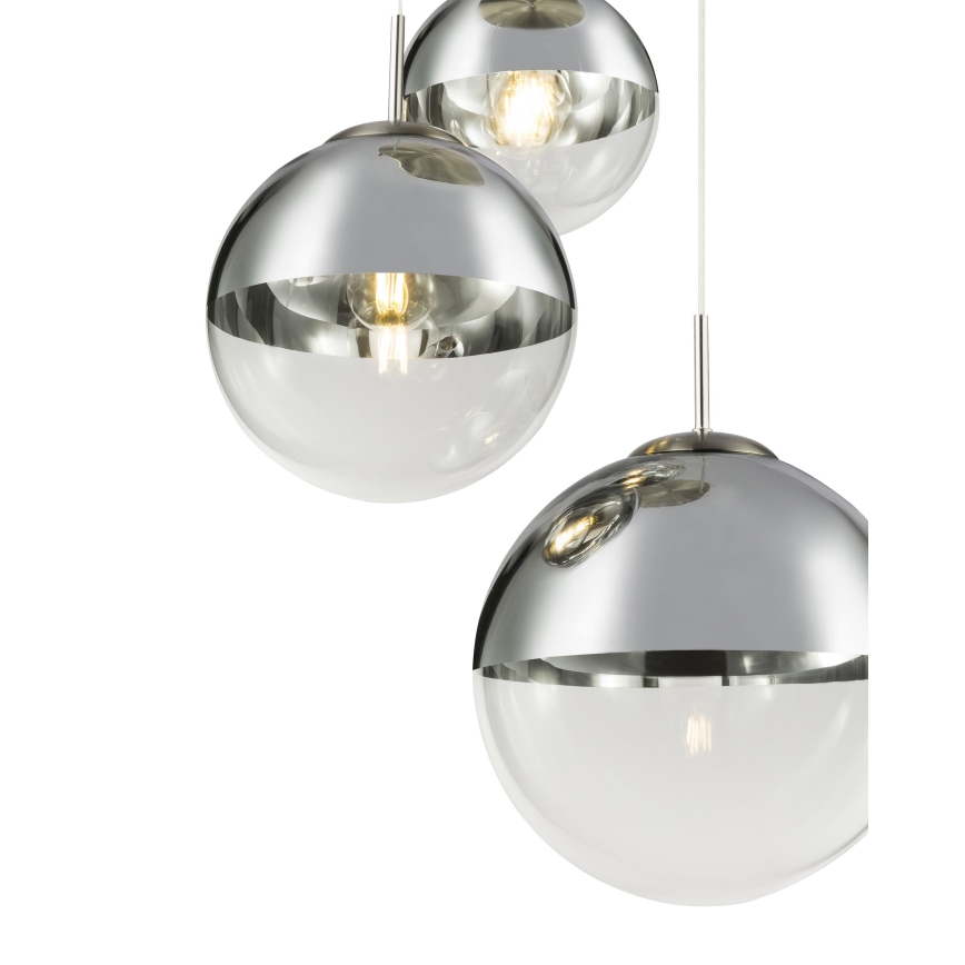 Globo - Пендел 3xE27/40W/230V Ø 51 см