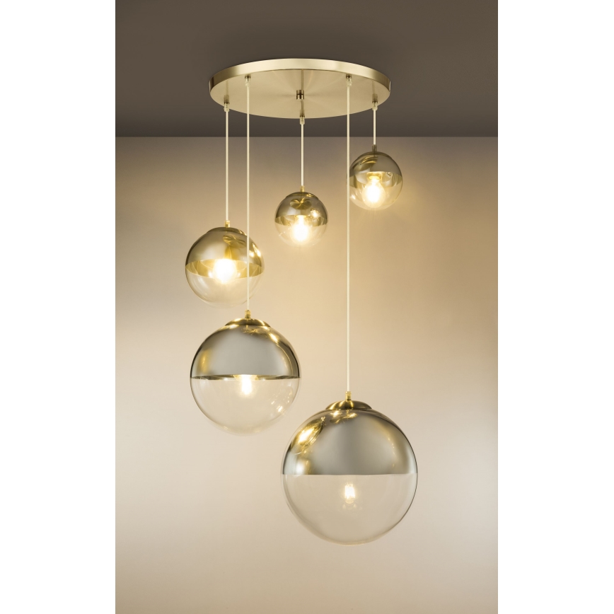 Globo - Пендел 5xE27/60W/230V Ø 65 см