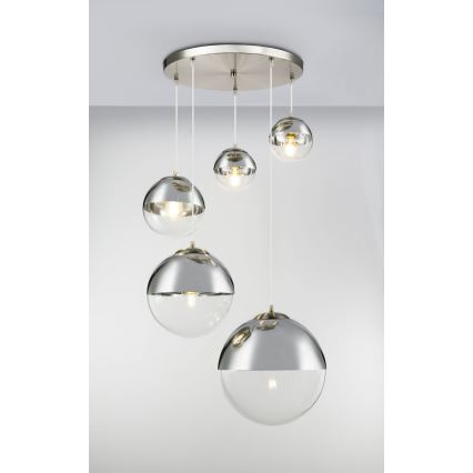 Globo - Пендел 5xE27/60W/230V Ø 65 см