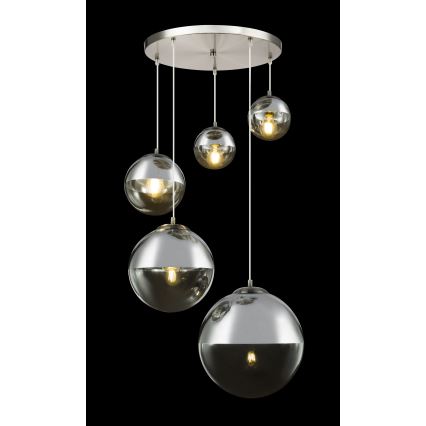 Globo - Пендел 5xE27/60W/230V Ø 65 см