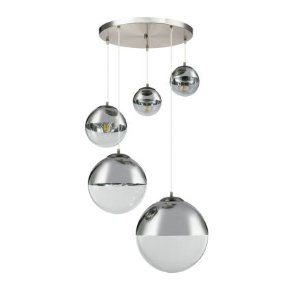 Globo - Пендел 5xE27/60W/230V Ø 65 см