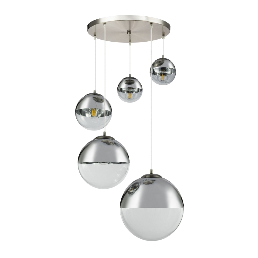Globo - Пендел 5xE27/60W/230V Ø 65 см