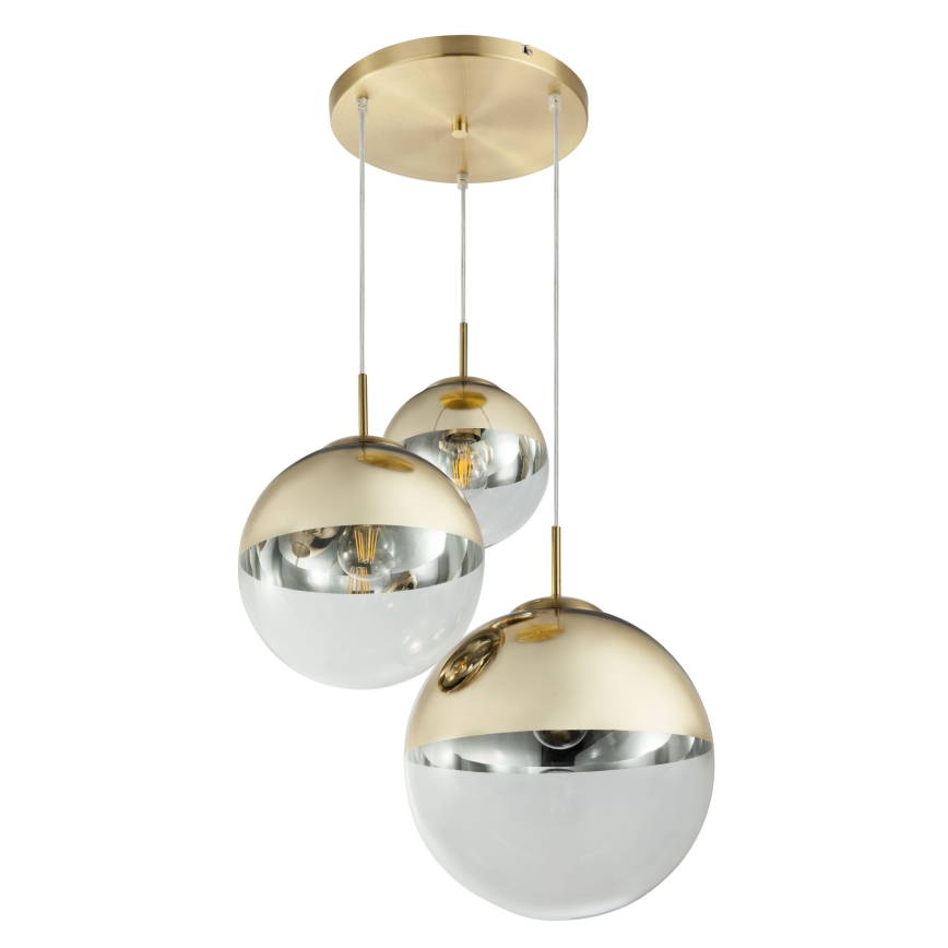 Globo - Пендел 3xE27/40W/230V Ø 51 см