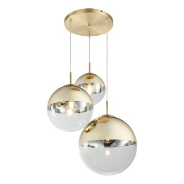 GLOBO 15855-3 - Полилей на въже VARUS 3xE27/40W/230V