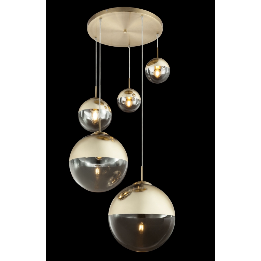 Globo - Пендел 5xE27/40W/230V Ø 65 см