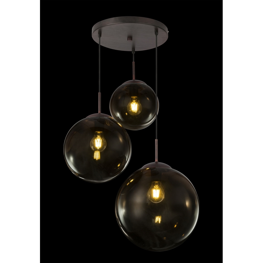 Globo - Пендел 3xE27/40W/230V Ø 51 см