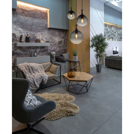 Globo - Пендел 3xE27/10W/230V Ø 48 см черен