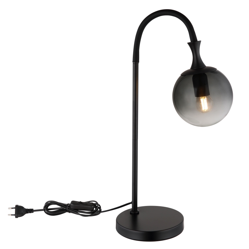 Globo - Настолна лампа 1xE27/10W/230V черен