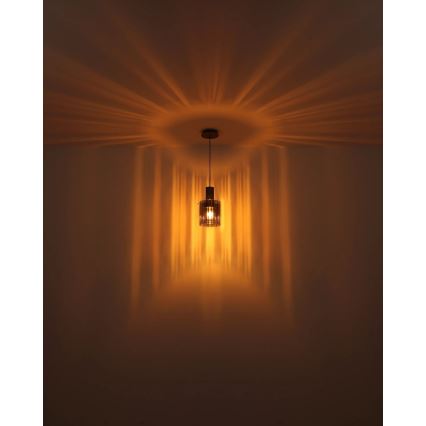 Globo - Пендел 1xE27/40W/230V Ø 18 см сив