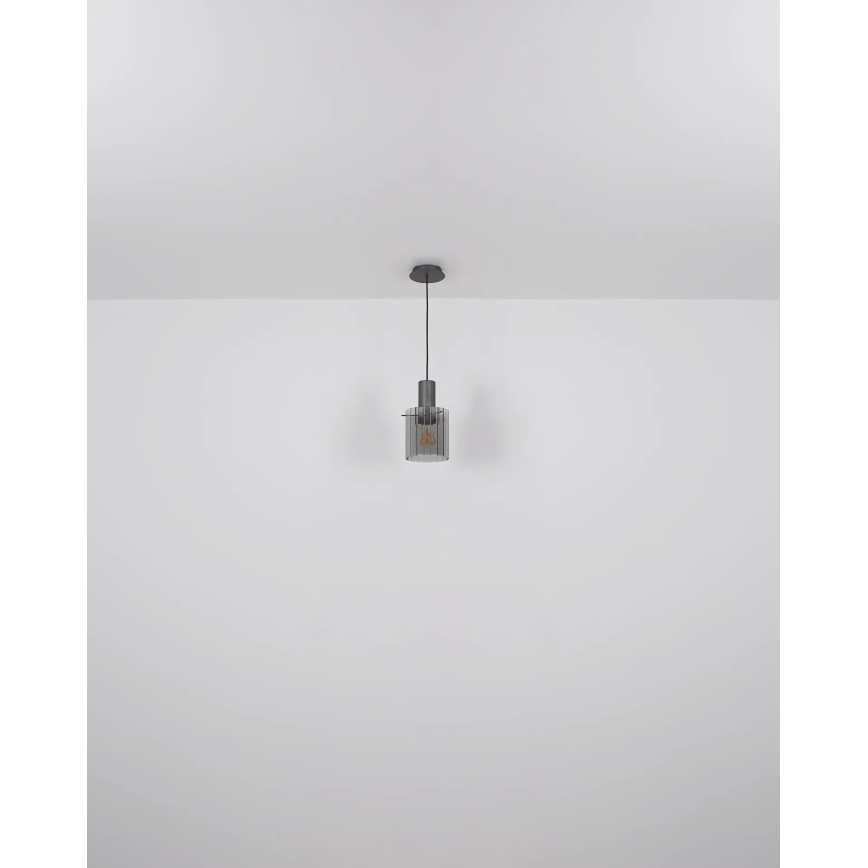 Globo - Пендел 1xE27/40W/230V Ø 18 см сив