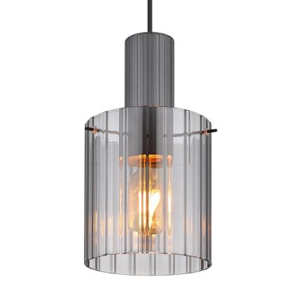 Globo - Пендел 1xE27/40W/230V Ø 18 см сив