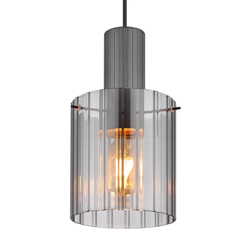 Globo - Пендел 1xE27/40W/230V Ø 18 см сив