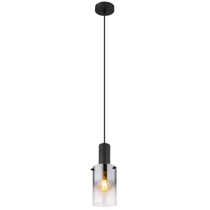 Globo - Пендел 1xE27/40W/230V Ø 12,5 см черен