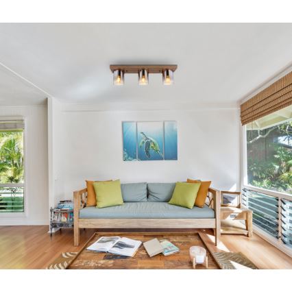 Globo - Таванно осветително тяло 3xE27/40W/230V