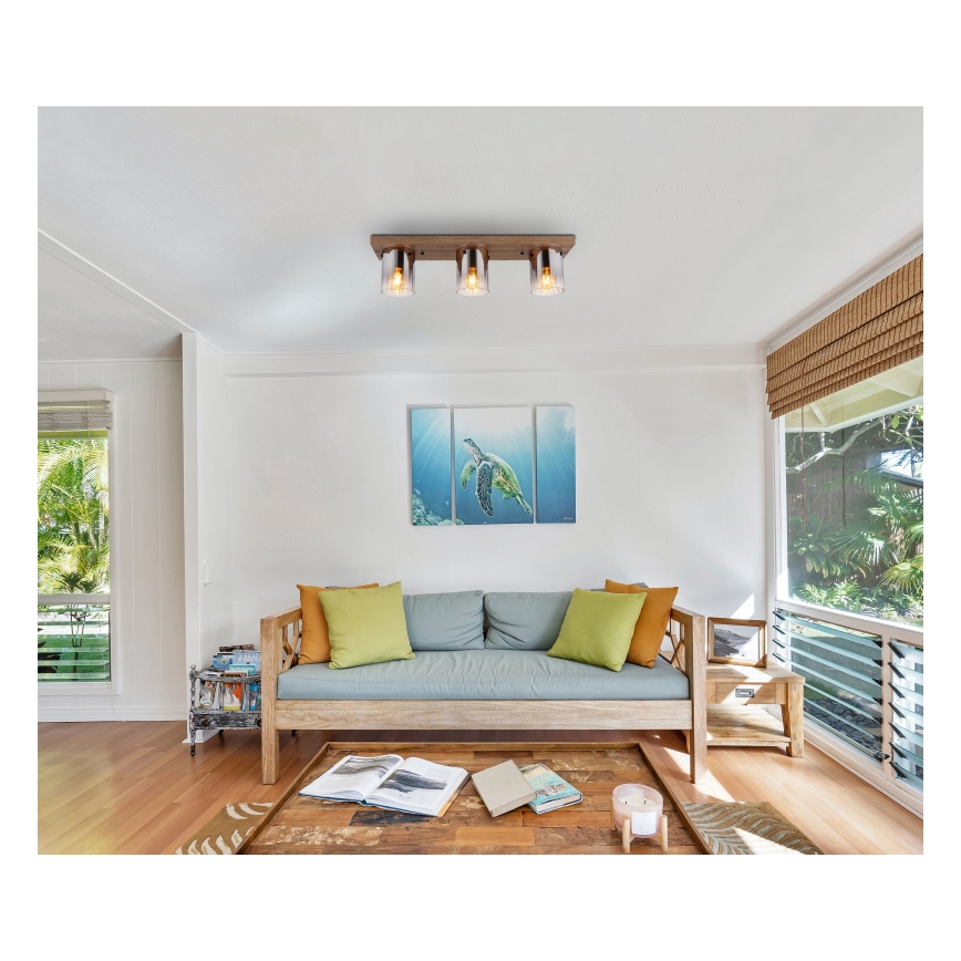 Globo - Таванно осветително тяло 3xE27/40W/230V