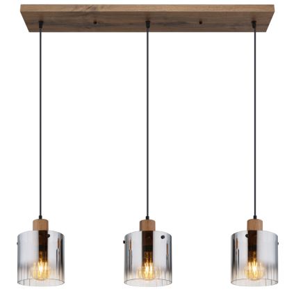 Globo - Полилей на кабел 3xE27/60W/230V