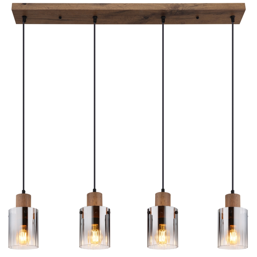 Globo - Полилей на кабел 4xE27/40W/230V