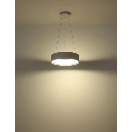 Globo - LED полилей на кабел LED/45W/230V 2700/4000/6000K Ø 46 см бял